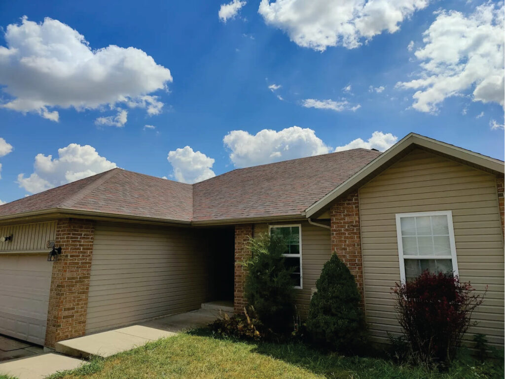 house with new roof